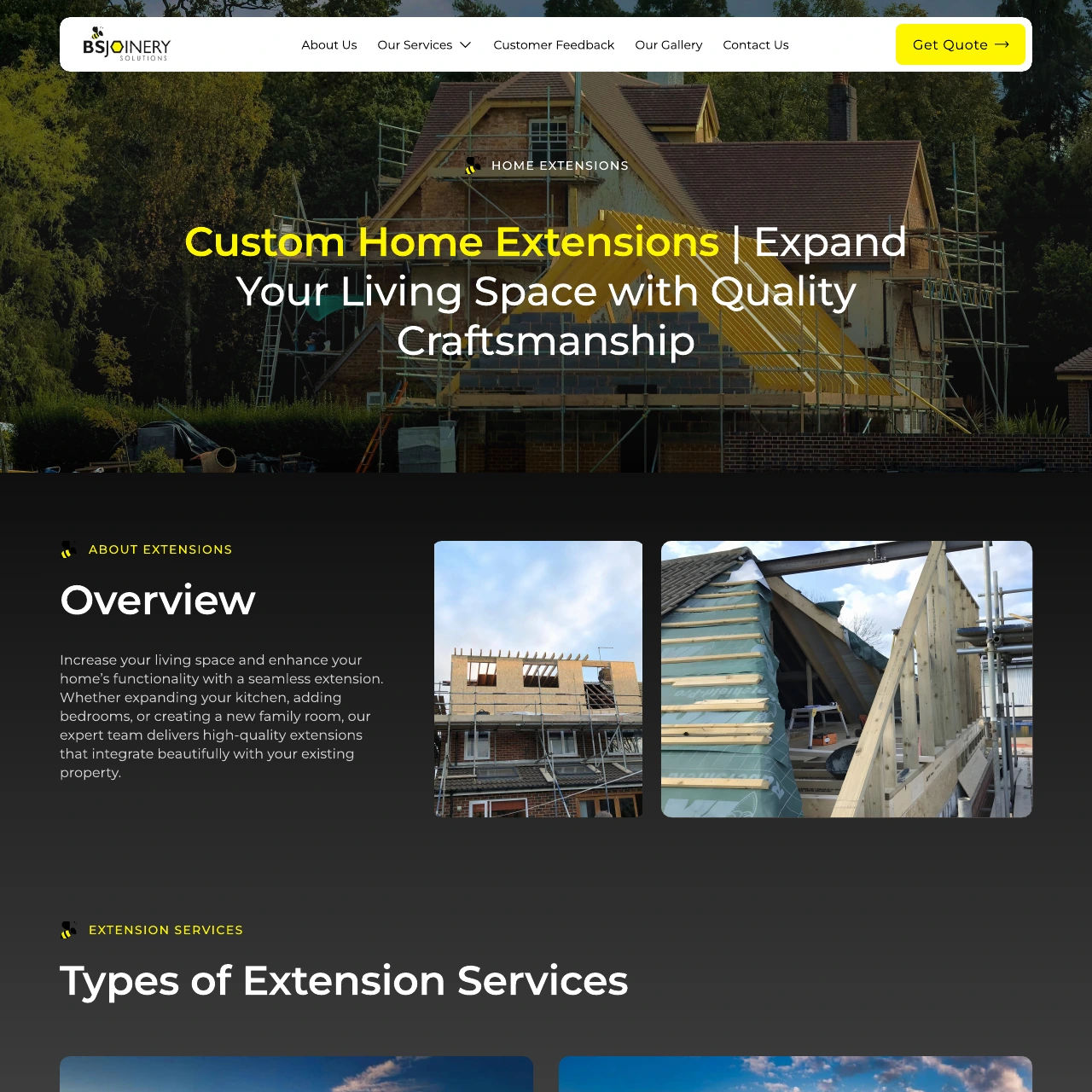 Home Extensions — Part 1 of 5
