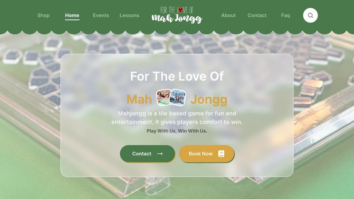 Mahjong Learning Platform UI/UX design case study by AlnairTech